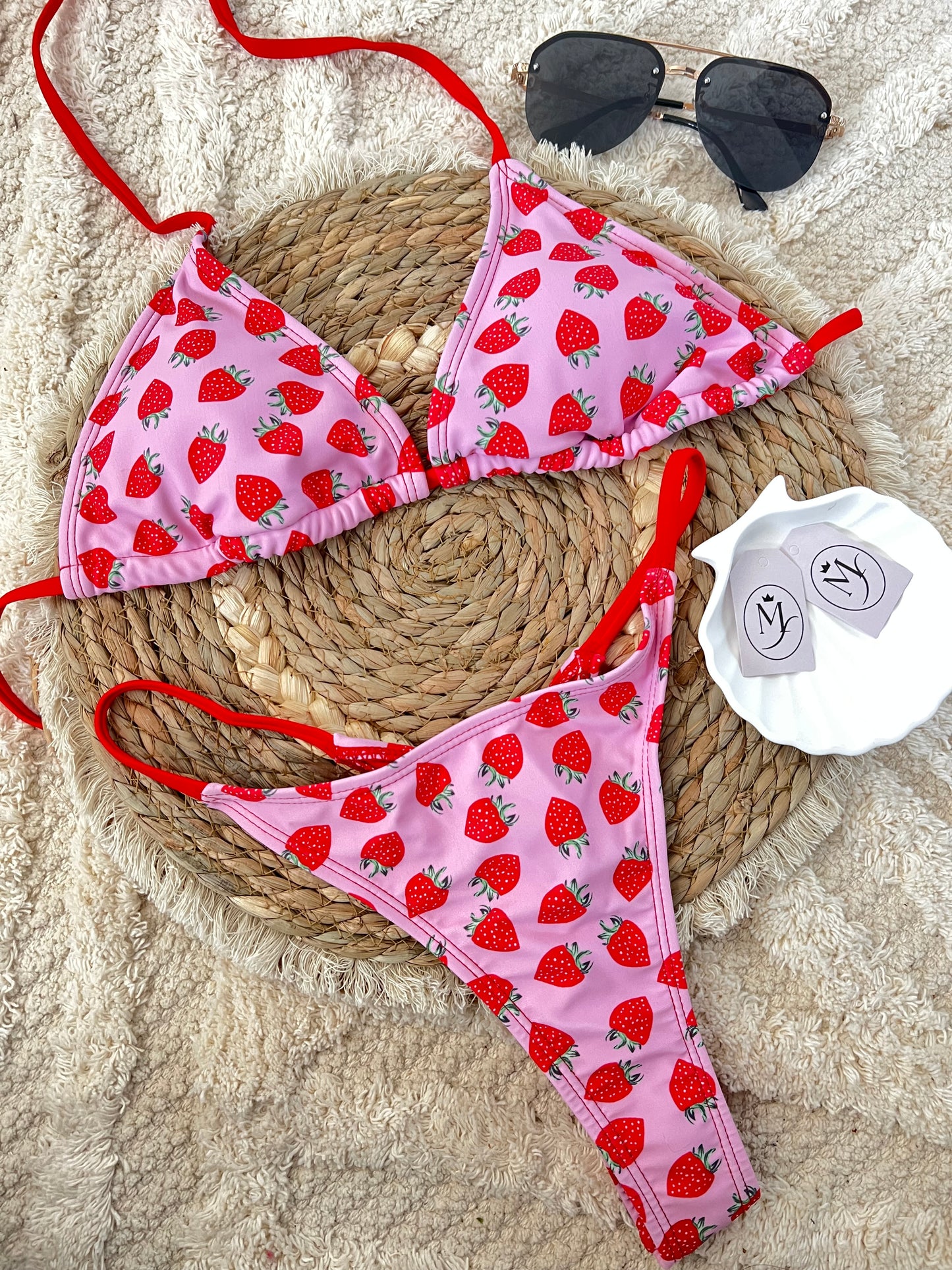 🍓Strawberry Flame Set 👙