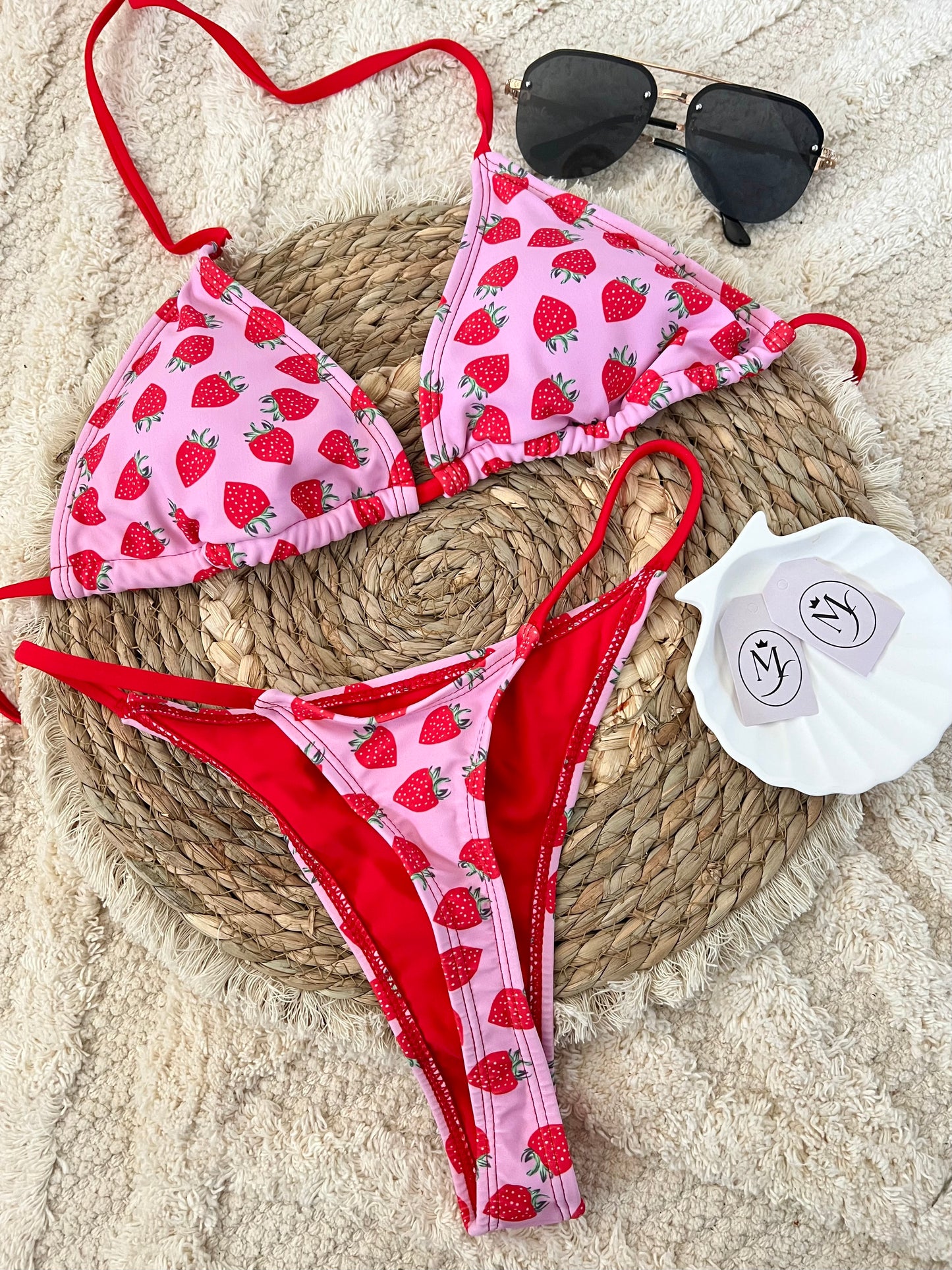 🍓Strawberry Flame Set 👙