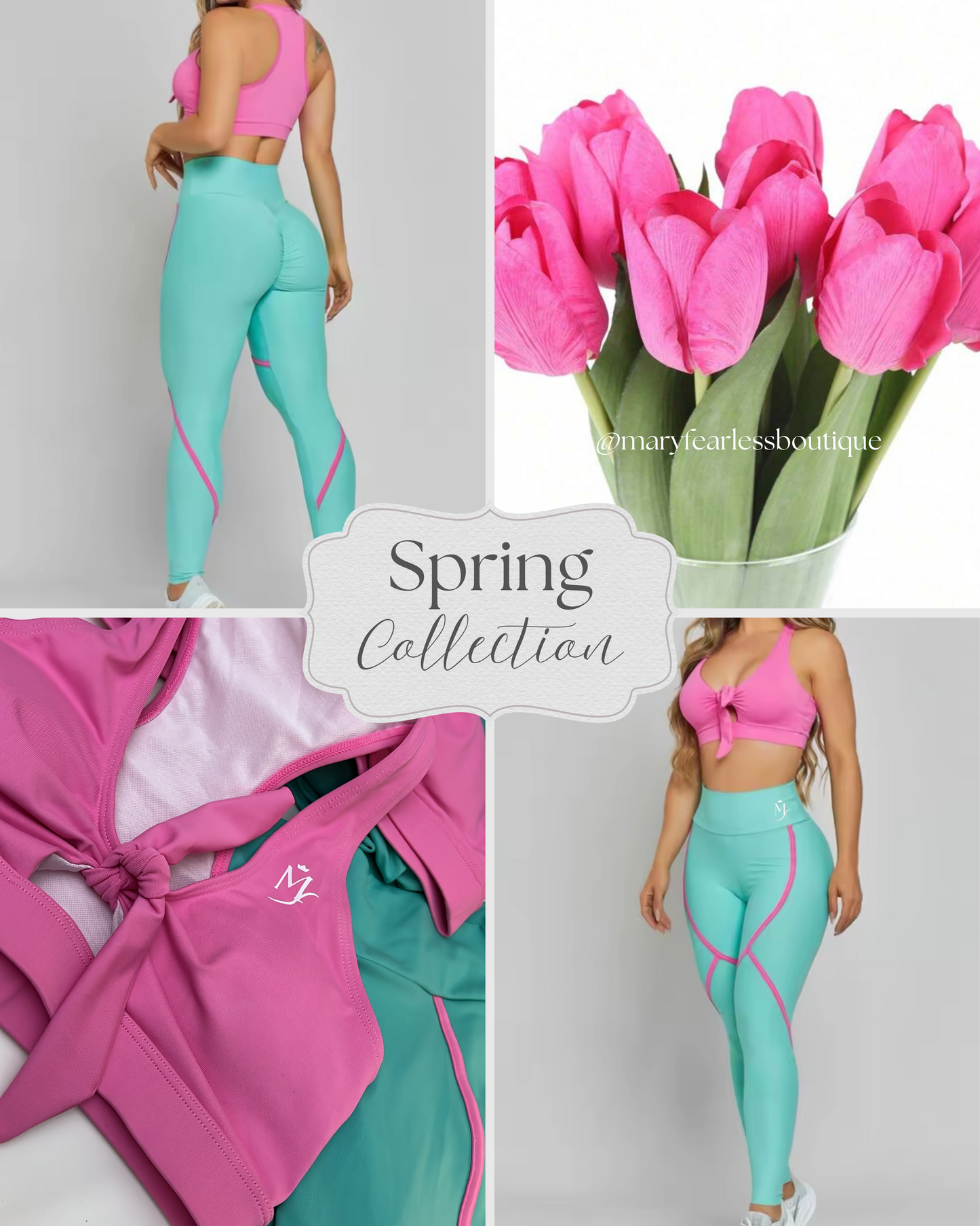 Aqua pink set de 2
