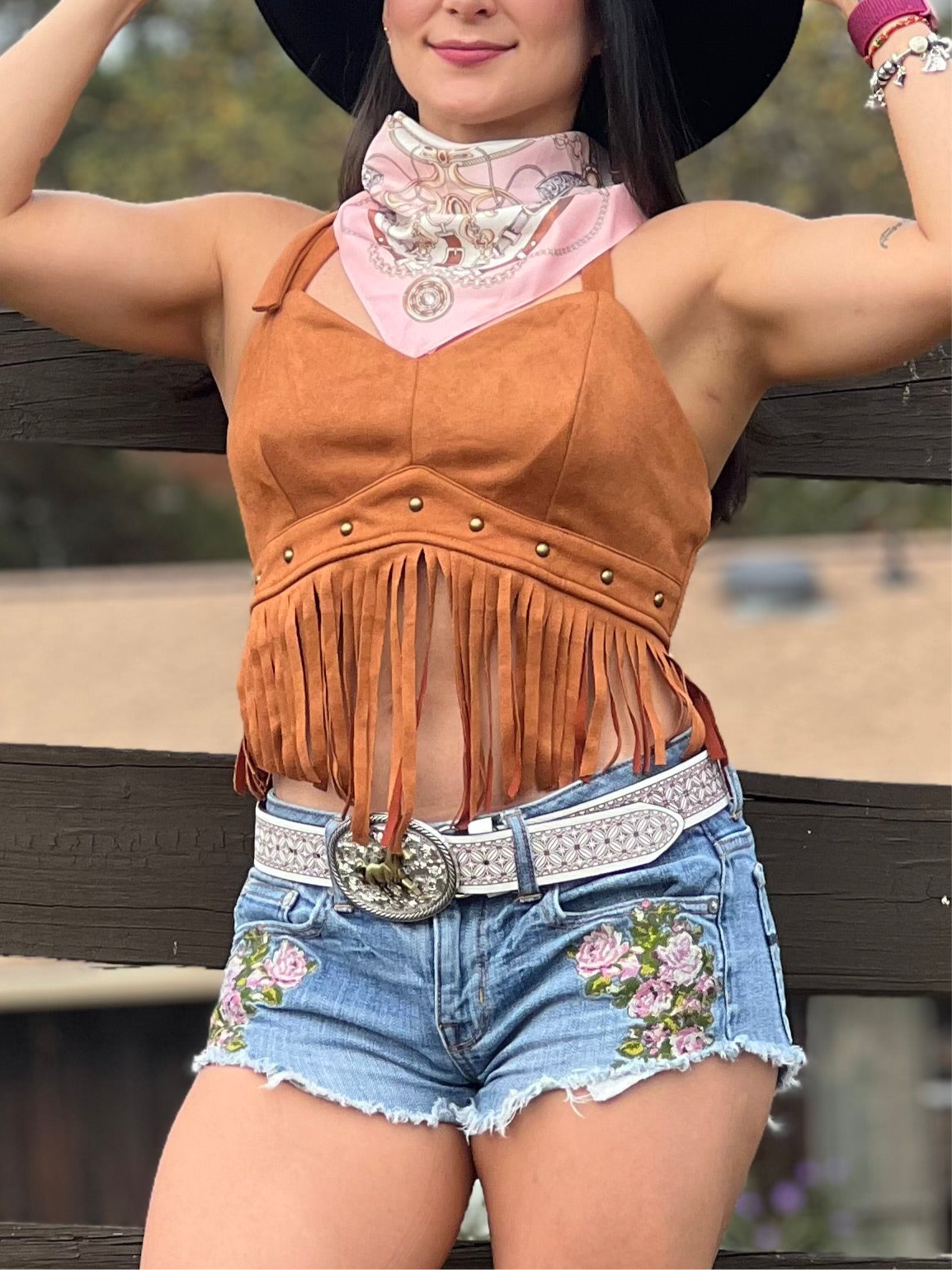 Bandana Western Pink