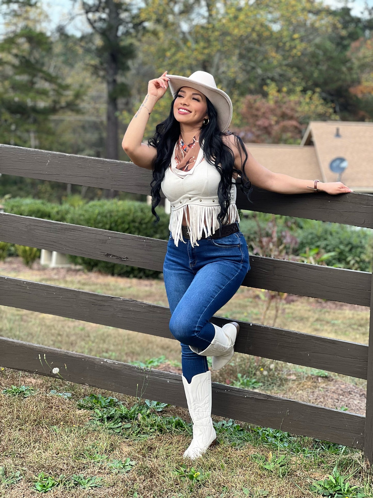 Bandana Western Brown