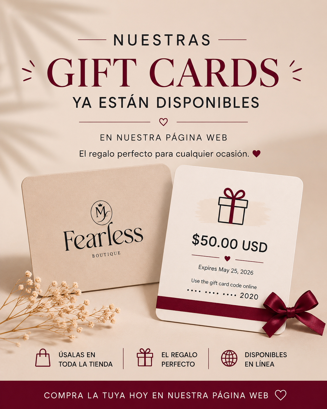 Fearless Boutique Gift Card