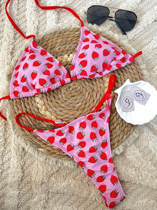 🍓Strawberry Flame Set 👙