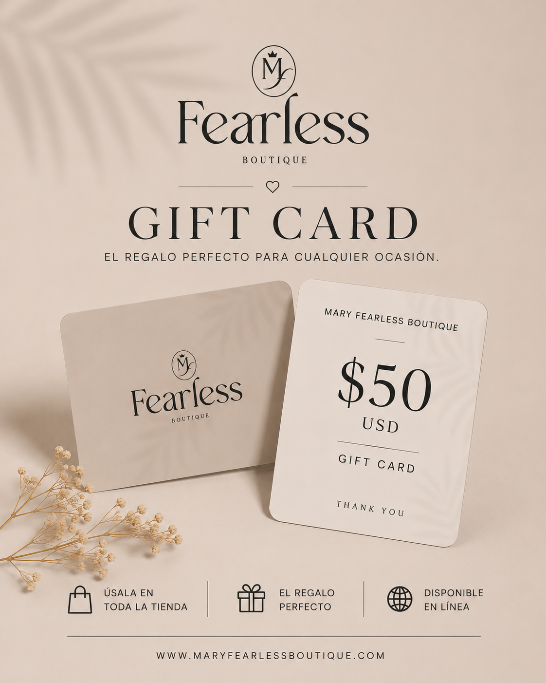 Fearless Boutique Gift Card