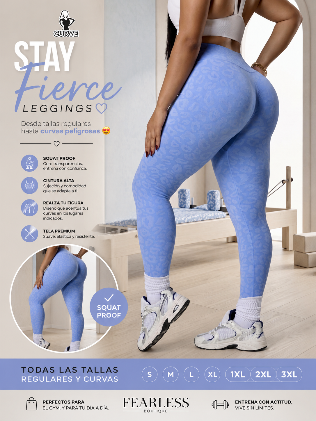 Stay Fierce Leggings 🖤