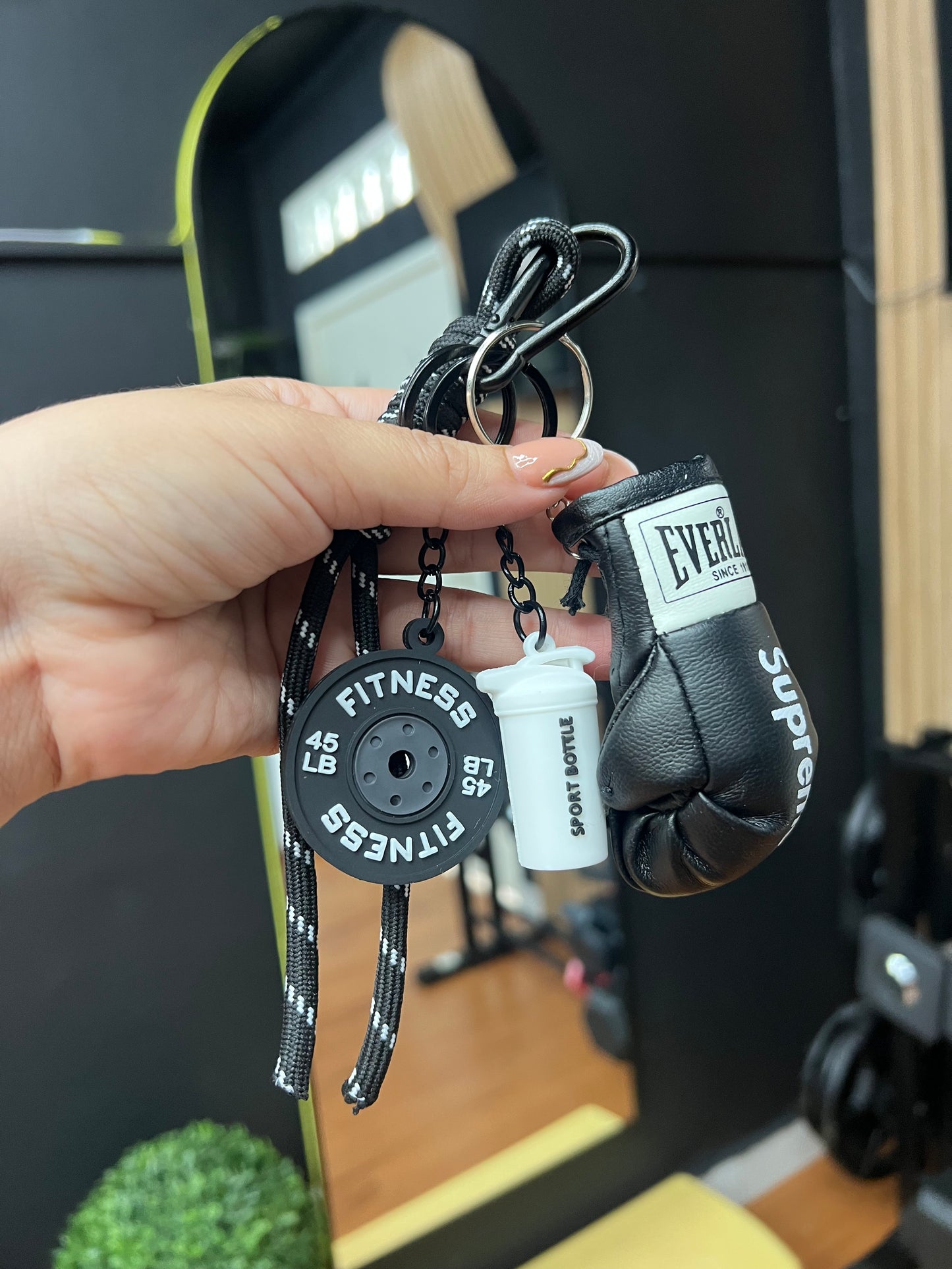 Fearless Gym Keychain 🏋🏽‍♀️