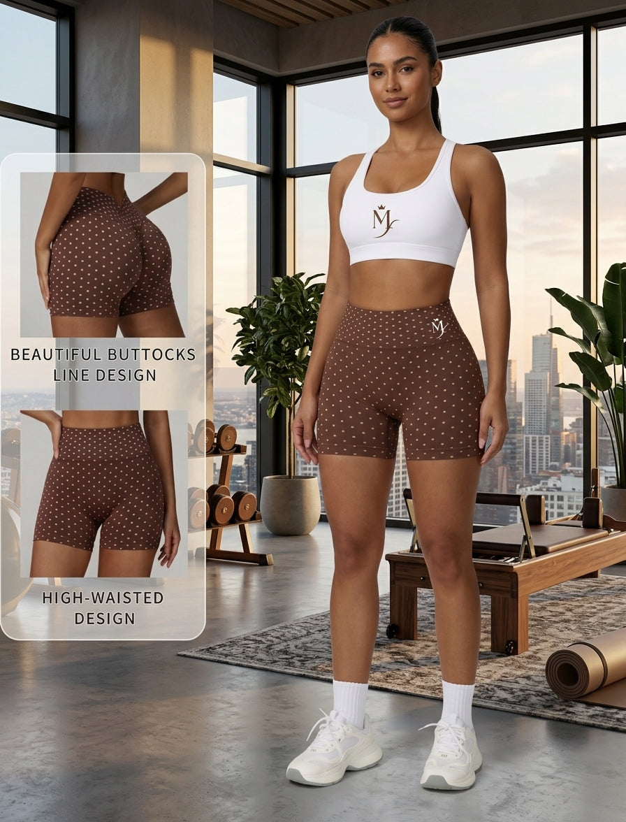 Polka Booty Sculpt Shorts