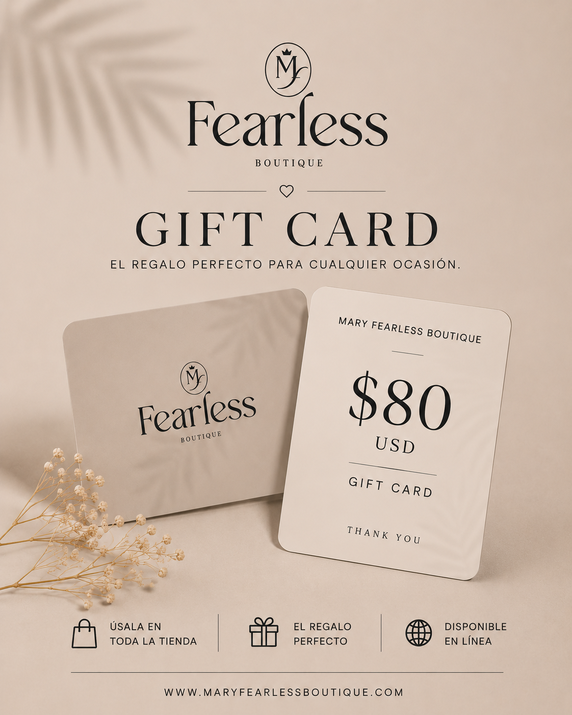 Fearless Boutique Gift Card