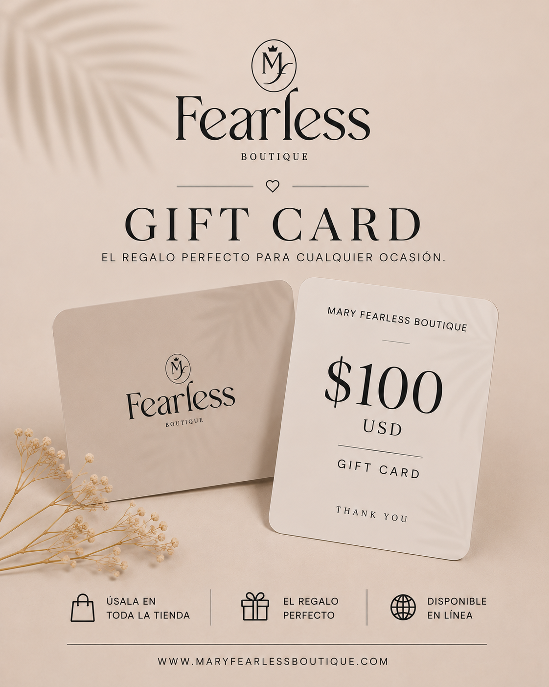 Fearless Boutique Gift Card