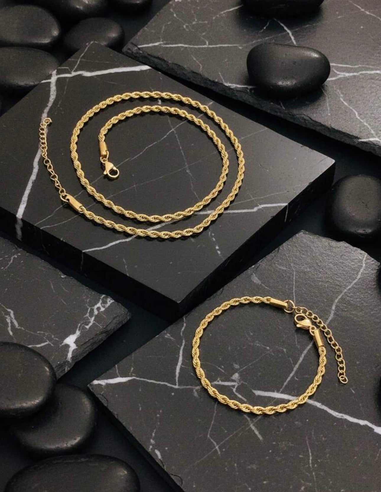 Men’s Essentials Set: Necklace & Bracelet