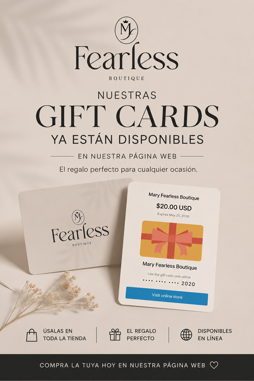 Fearless Boutique Gift Card