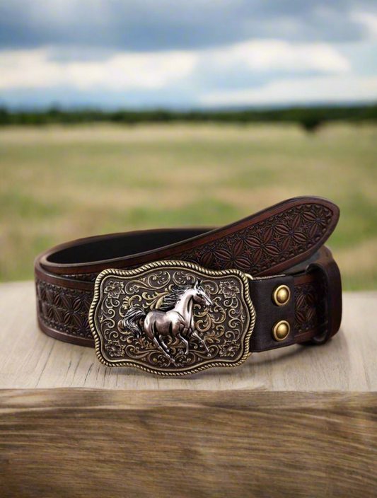 Wild Horse (Brown) Belt