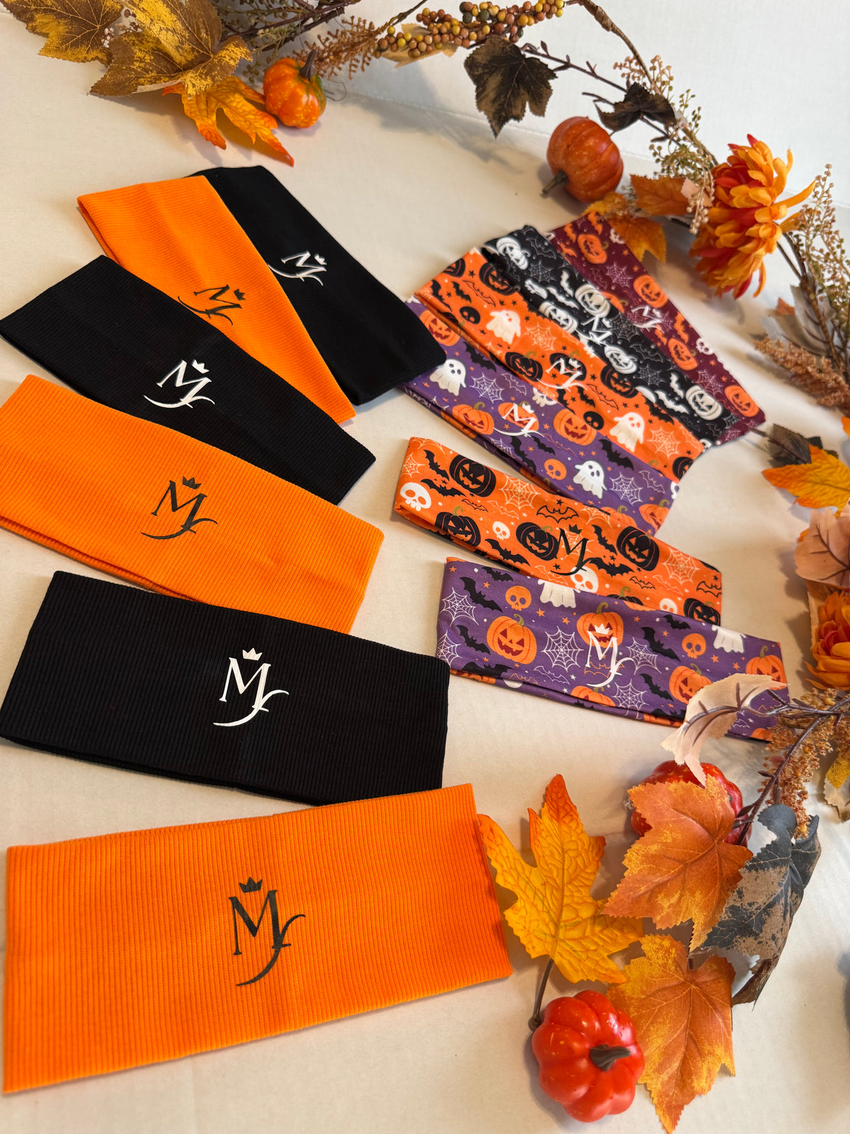 🎃 Fearless Spooky Headbands🖤 (Set of 4)