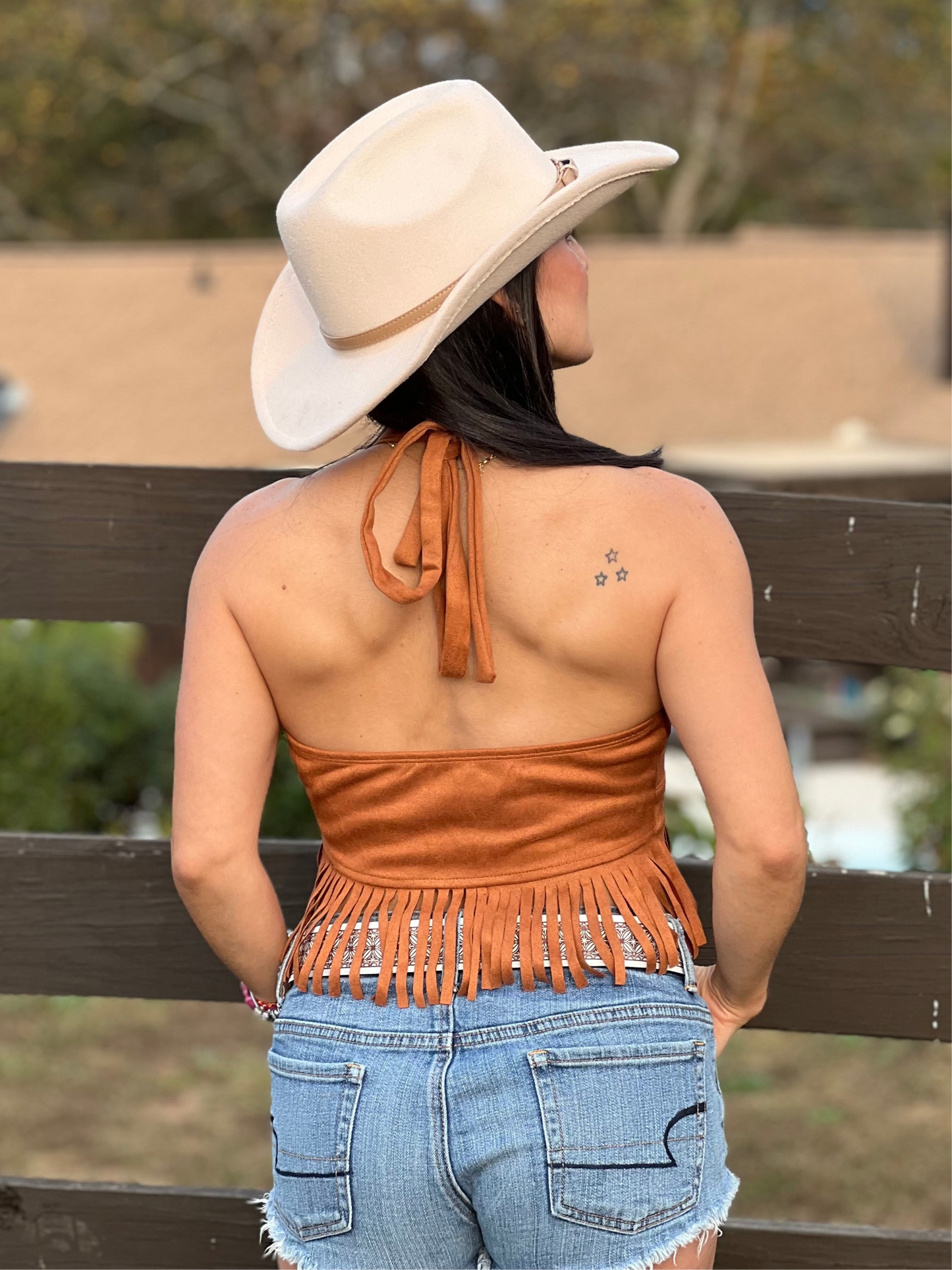 Rodeo Brown Top