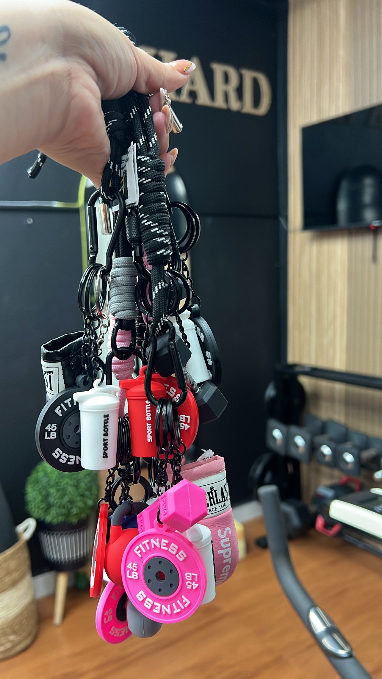 Fearless Gym Keychain 🏋🏽‍♀️