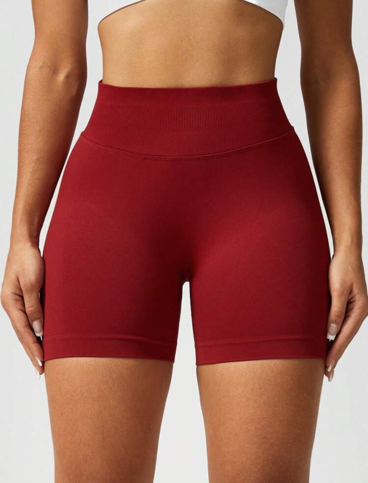 Burgundy Boost Shorts 🍷
