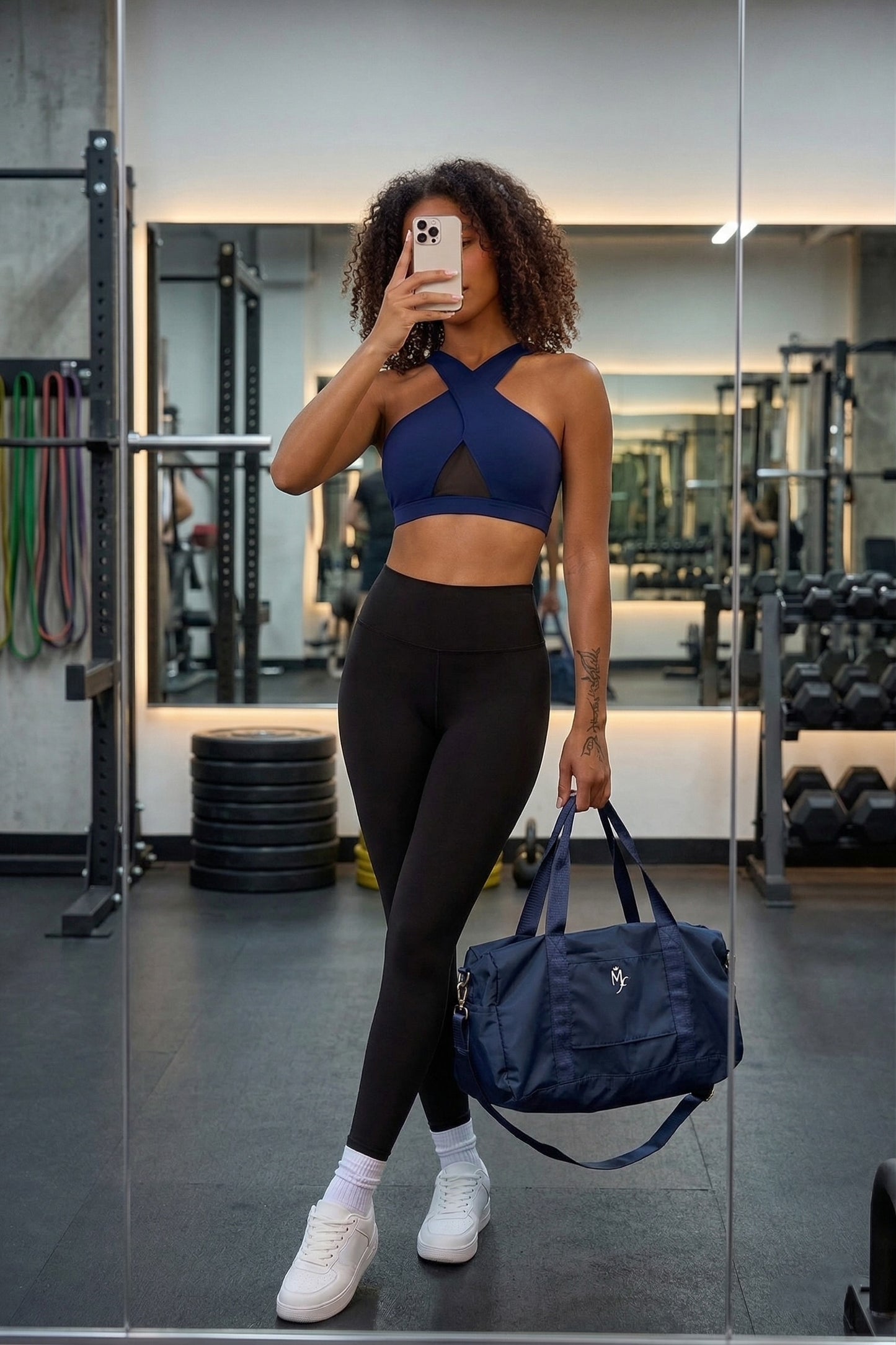 Midnight Sculpt Top💙