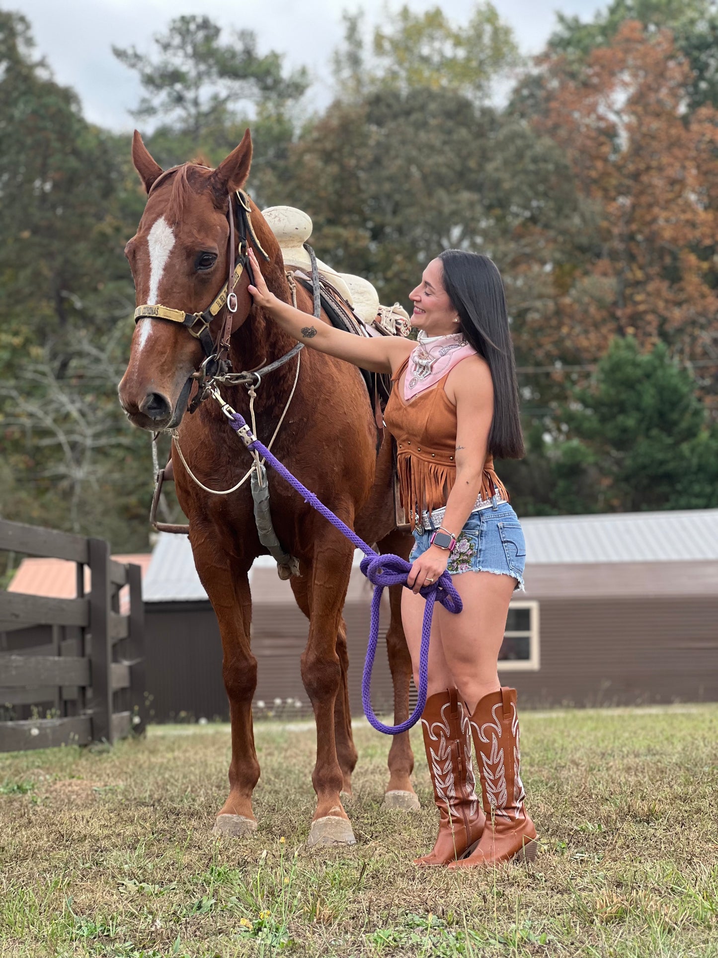 Rodeo Brown Top