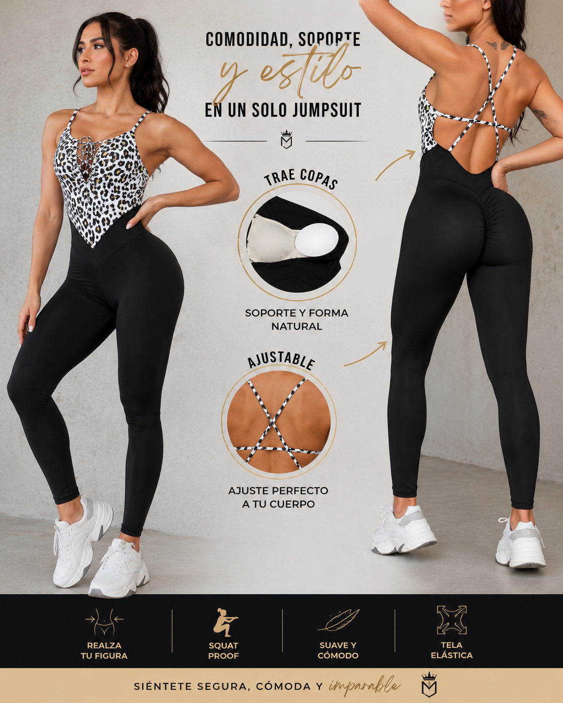 Animal print Jumpsuit 🖤