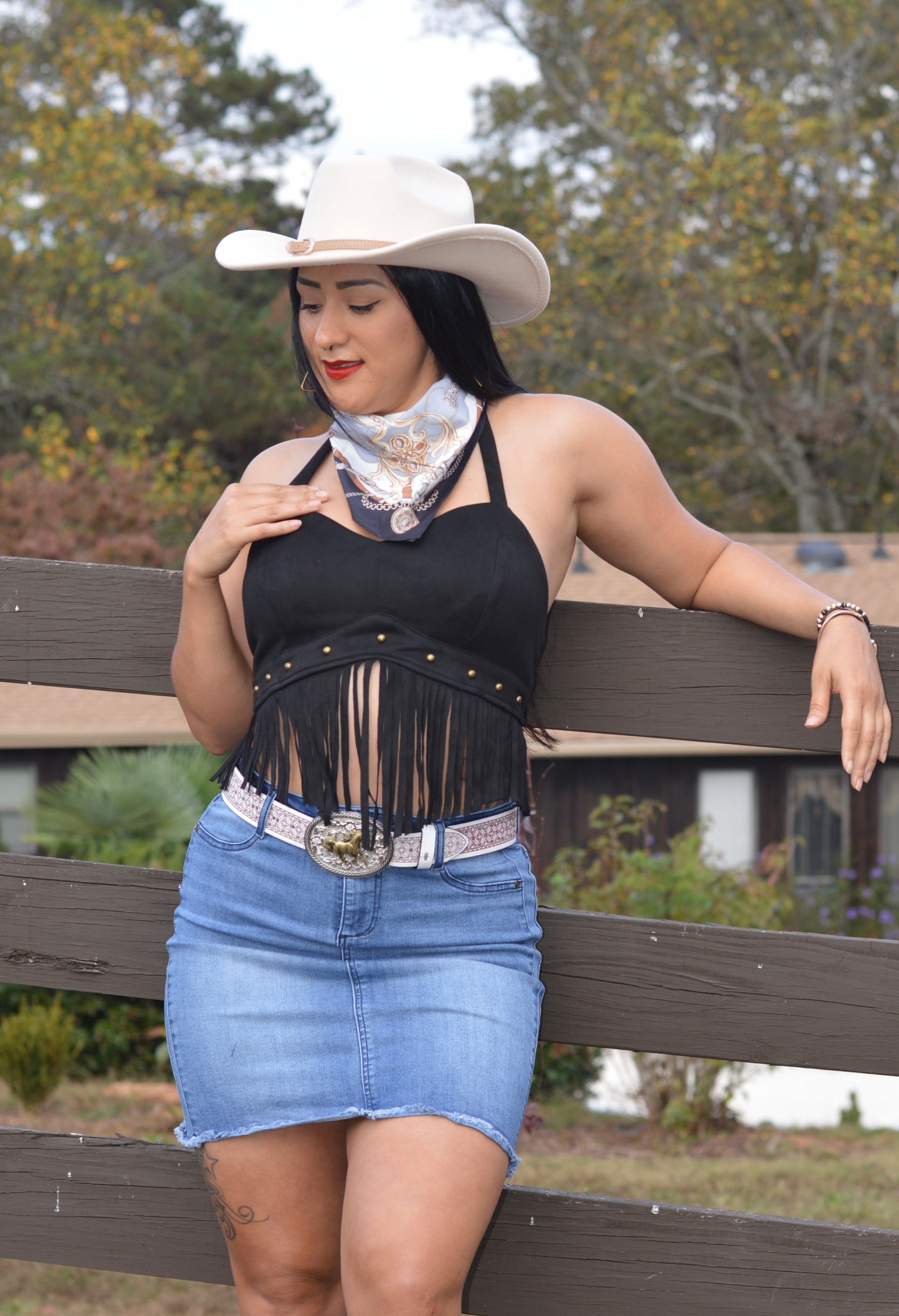 Bandana Western Black