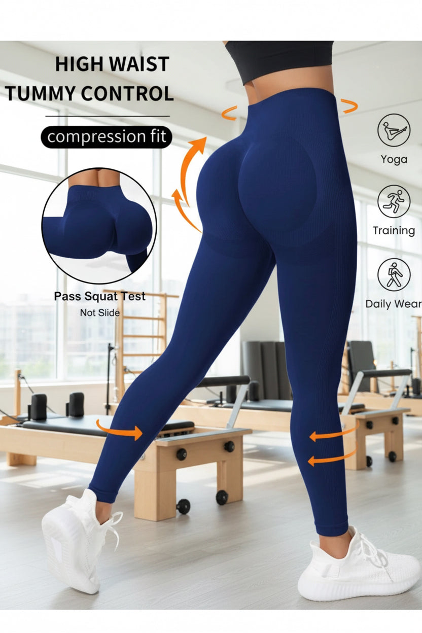 Sculpt Blue Seamless leggings