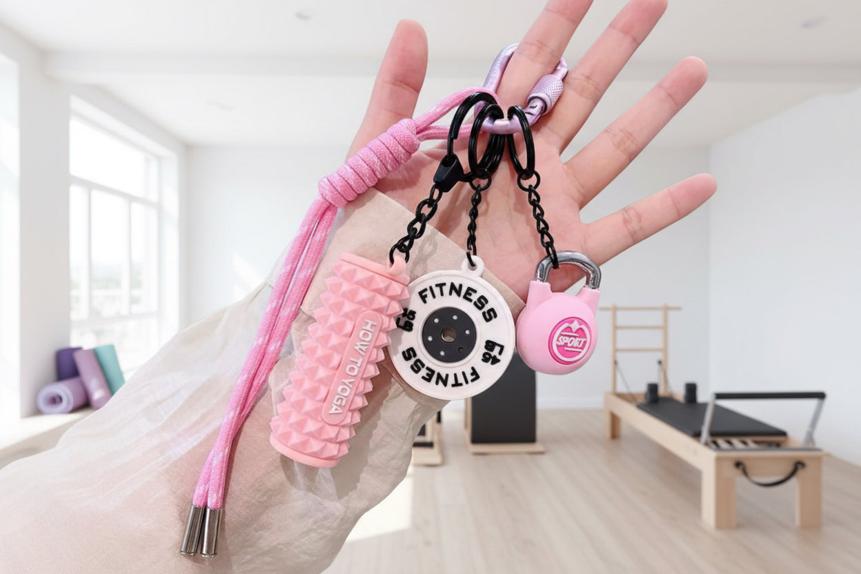 Fearless Gym Keychain 🏋🏽‍♀️