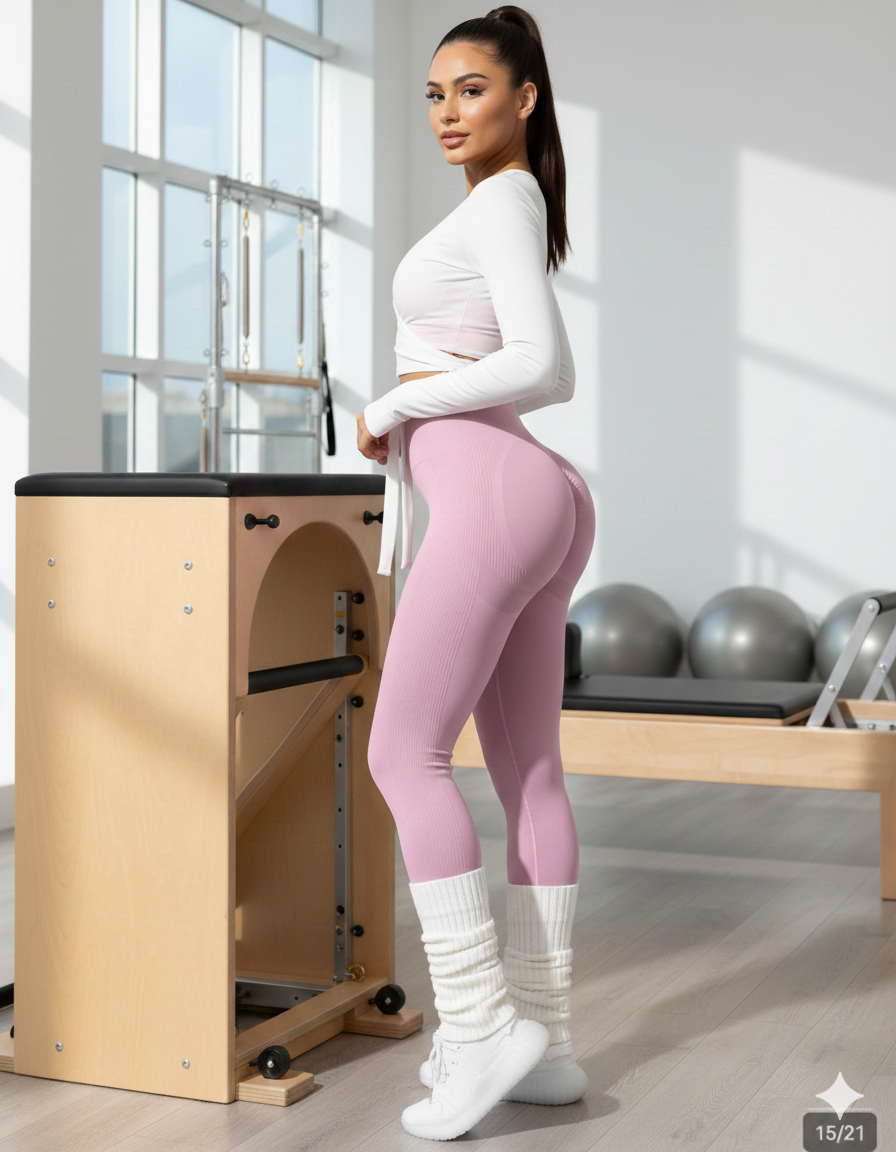 Sculpt Pink Leggings–🎀