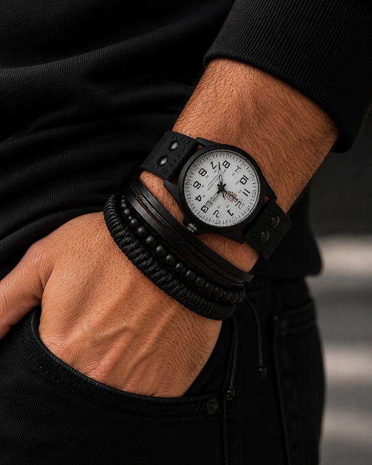 Midnight Legacy Watch Set ⌚🖤